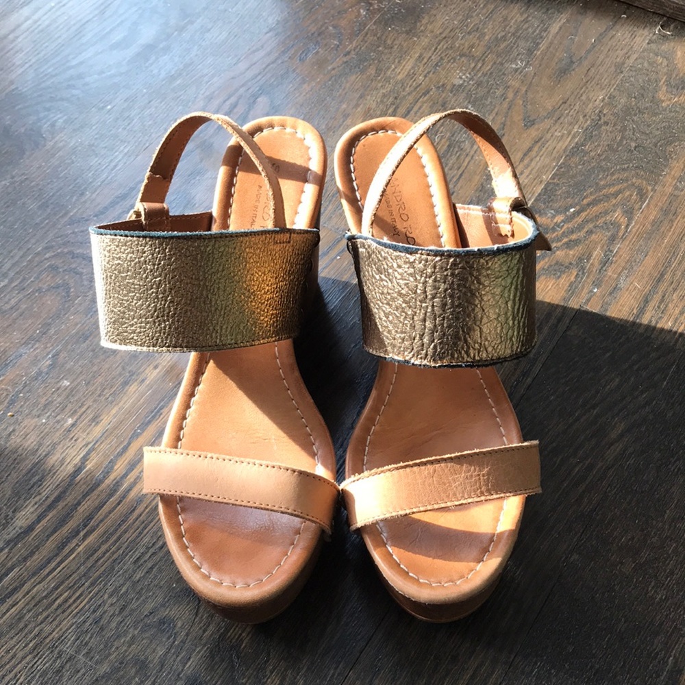 Anthropologie Sandro Rossi Wedges